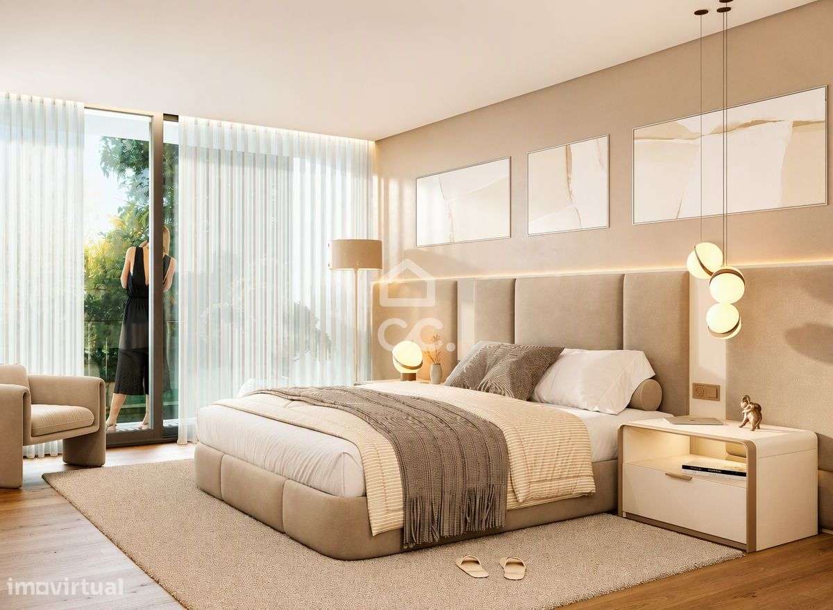 Moradia T3+1 nova, com jardim e terraço, em condomínio privativo com p-31