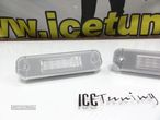 Suporte de lâmpada de matrícula em led branco para Honda CIVIC 3P 91-95/ CIVIC 2P, 4P 95-99/ CRX DEL SOL - 3