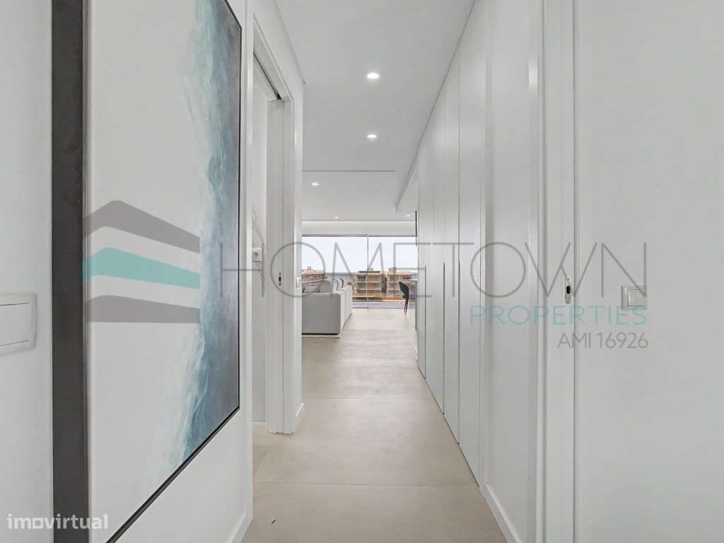 Apartamento T2 com acesso privado ao rooftop - Perto do mar, quarteira-17