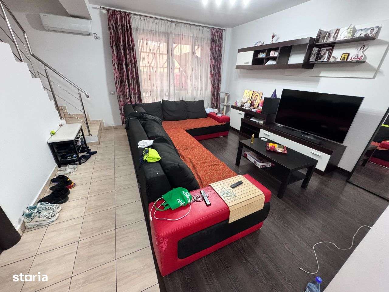 Casa P+1+M aproape de primarie. 4 cam. Util 115mp. Teren 100mp - Imagine principală: 3/19