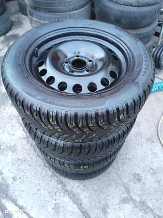 5x110 Felgi Stalowe Stal 16 Koła Zimowe Zima OPEL MERIVA B SIGNUM VECTRA C ZAFIRA B ASTRA H SAAB 93 95 FIAT CROMA 500X Legnica ALU-RAD 205/55 7mm - 2