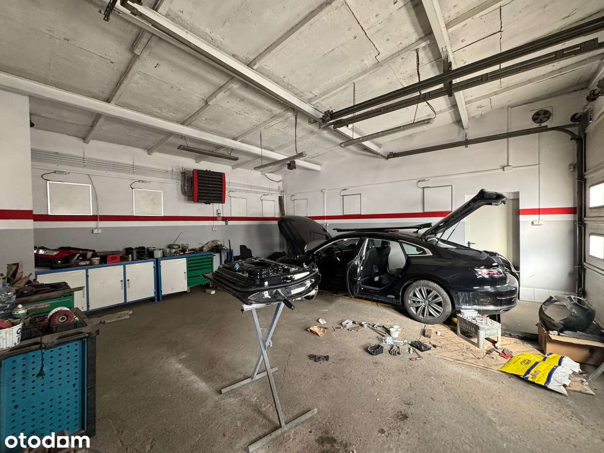 Warsztat samochodowy z lakiernią i pełnym wyposażeniem – Dąbrówka Mała - Pełny obrazek: 4/9