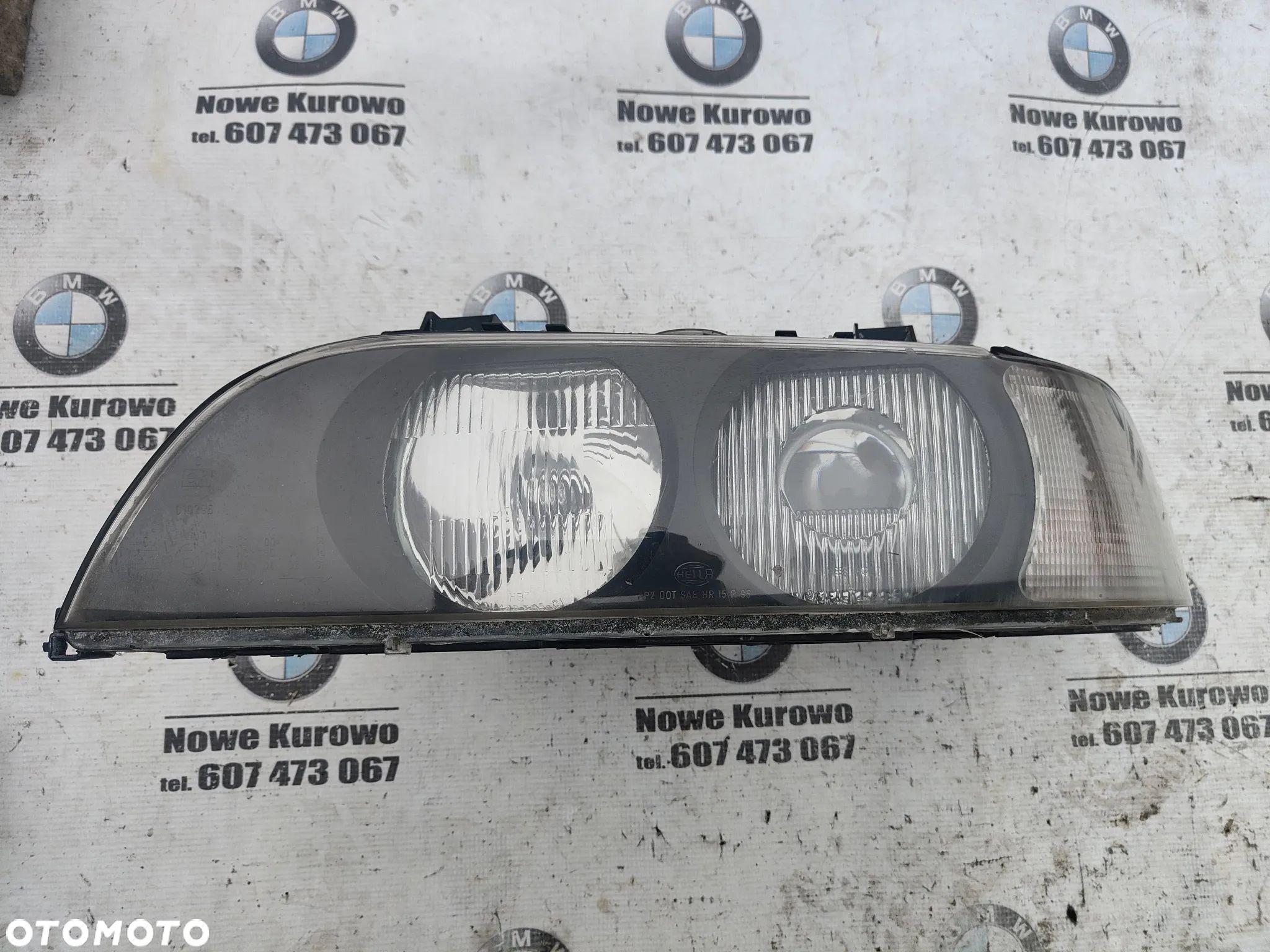 BMW E39 Lampa przednia przód lewa Xenon Ksenon Przed Liftingiem - 1