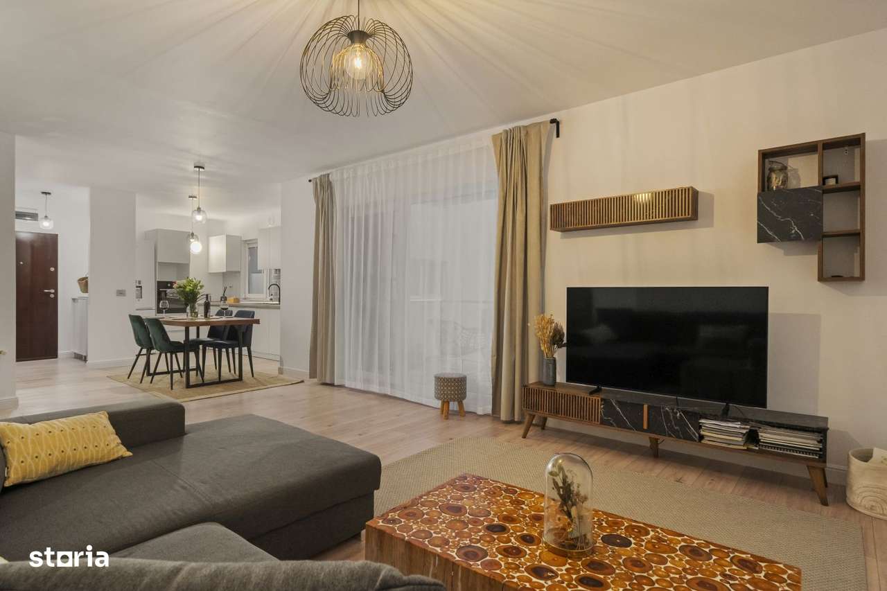 PRIMA ÎNCHIRIERE | BĂNEASA | 3 camere, 107 MP, 2 băi, 2 locuri parcare - Imagine principală: 1/20