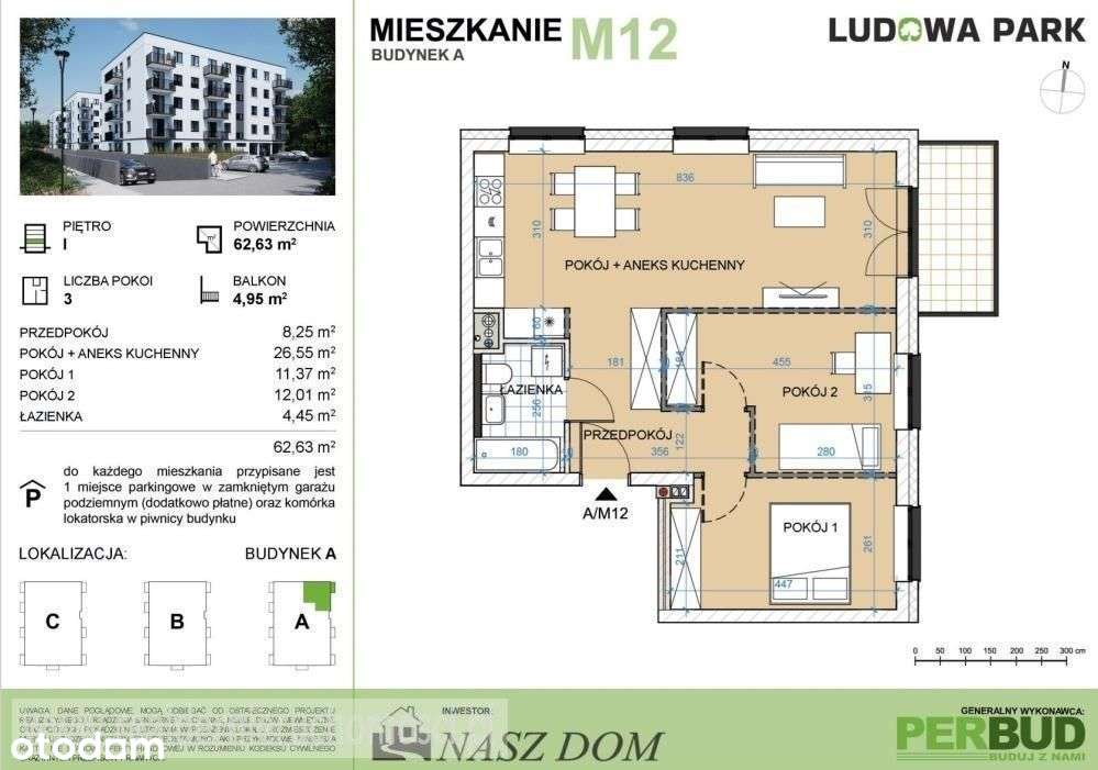 LUDOWA PARK mieszkanie z widokiem na zieleń -M11 - klucze od ręki-5