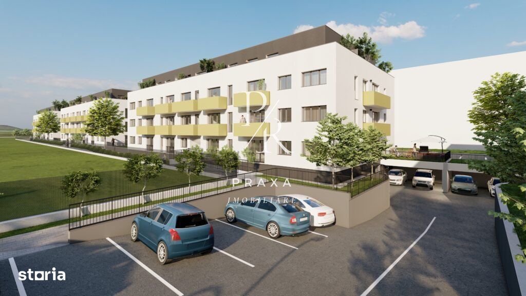 Apartament FINISAT, 2 camere, 52,6 mp + gradina 15 mp, Zona Terra!