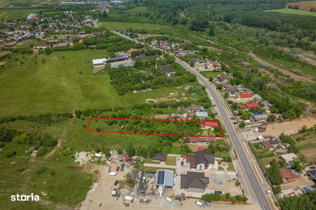 BILCIURESTI - TEREN CONSTRUCTII 3294 MP, FRONT 21 M ! - Imagine principală: 4/15