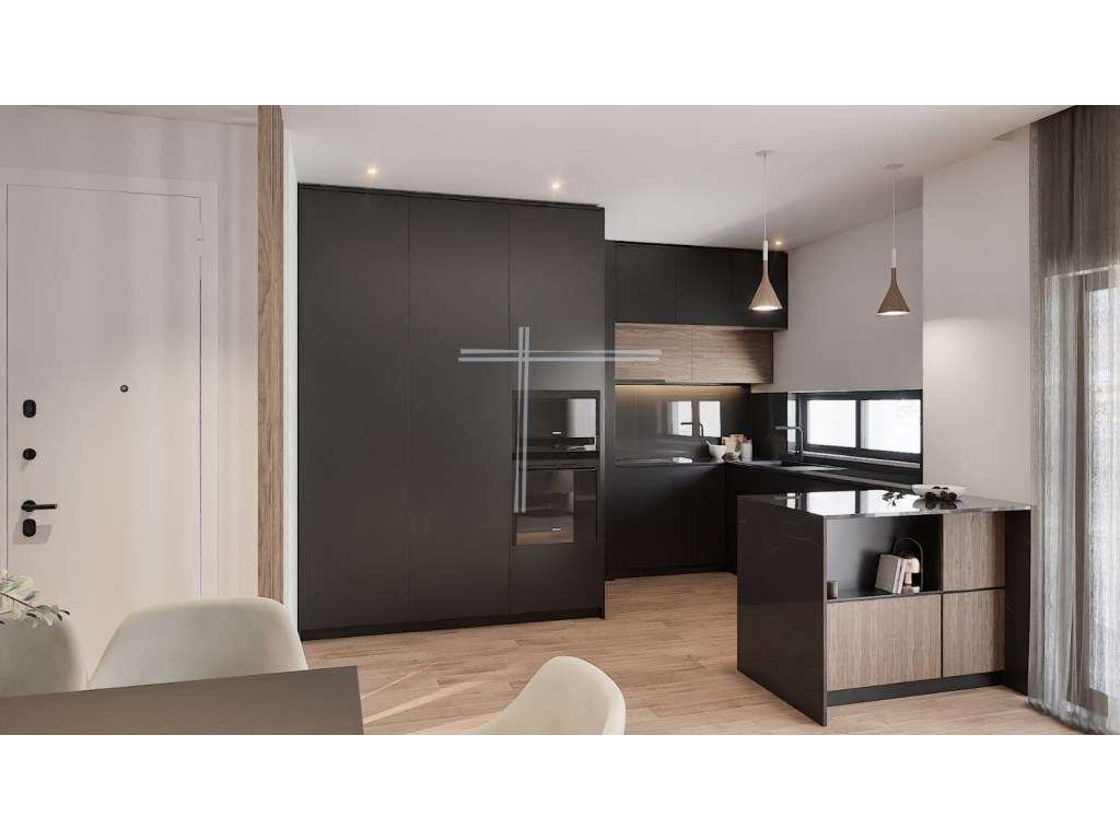 Apartamento T1 com parqueamento para mota e arrecadação - Palhais - Grande imagem: 4/19