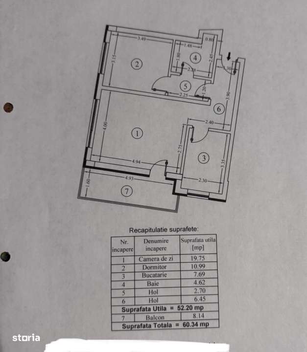 Apartament 2 camere bloc 2016, Crangasi, gata de mutat-14