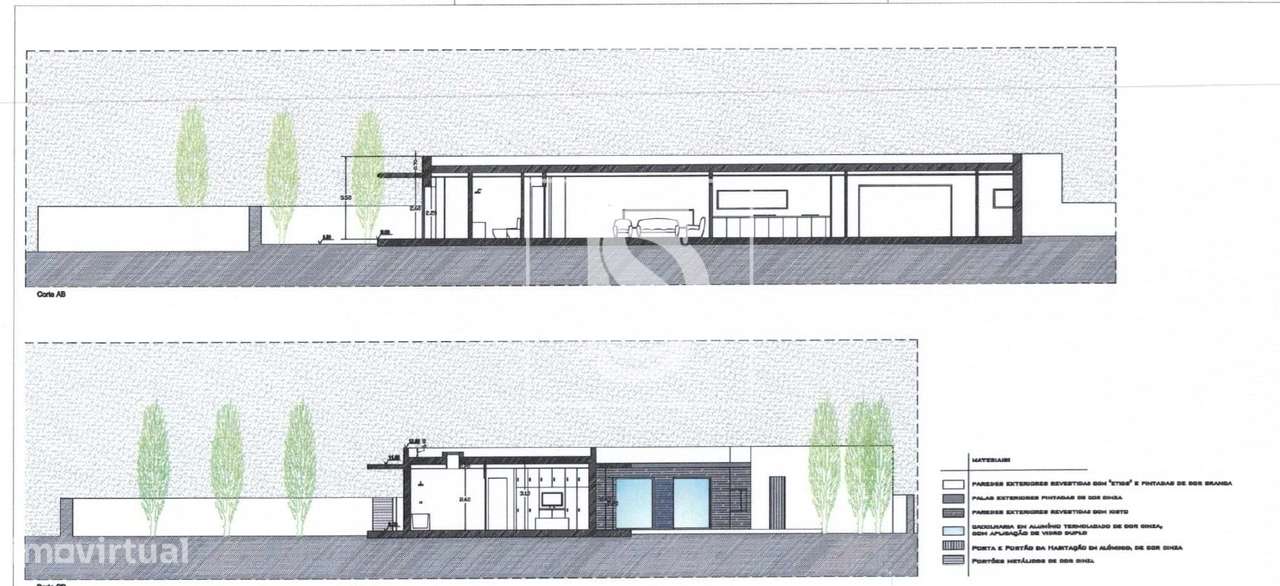 Moradia T3, Térrea, com Piscina, em Antas  -  A 500 metros da Foz do R - Grande imagem: 4/12
