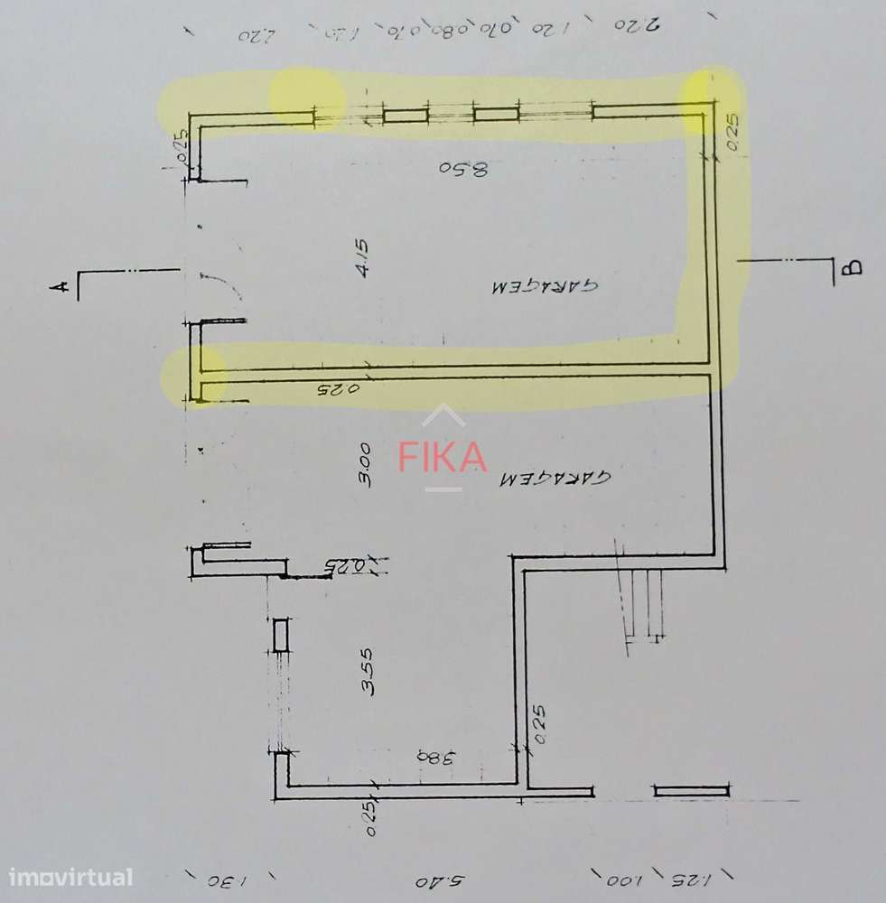 Andar de moradia T2 c/garagem-29