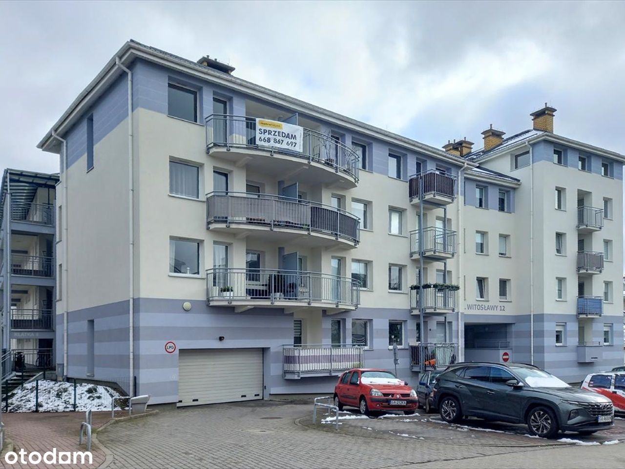 Przytulne mieszkanie z balkonem i garażem (20,5m2)