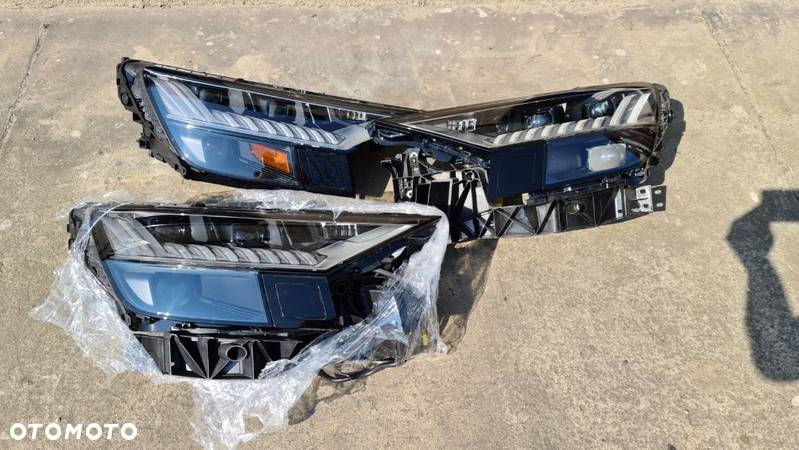 Audi Q8 zderzak maska lampy full led matrix - 5