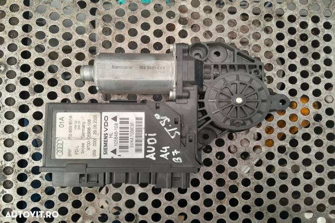 Motoras macara geam spate stanga 0130821767 Audi A4 B7  [din 2004 pan - 2