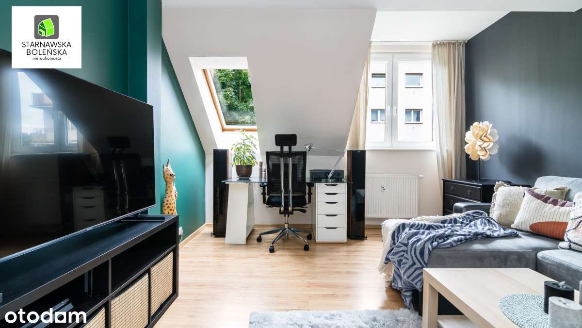 Loftowe 3‑pok. – dębowy parkiet, 3 m sufit.-16