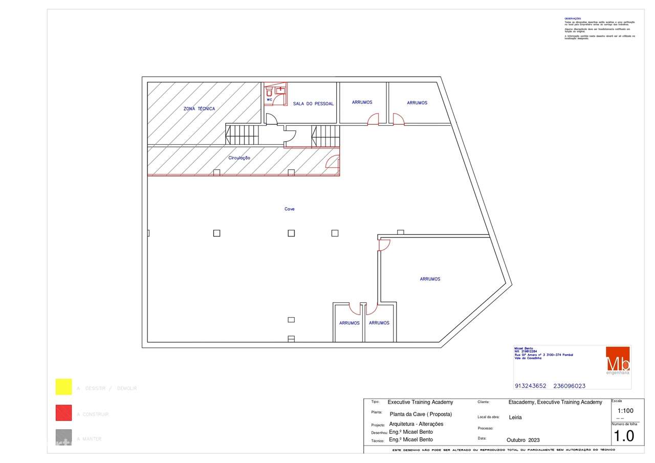 Prédio Comercial com Grandes Áreas – Rua de S. Tiago nº 1, Leiria-7