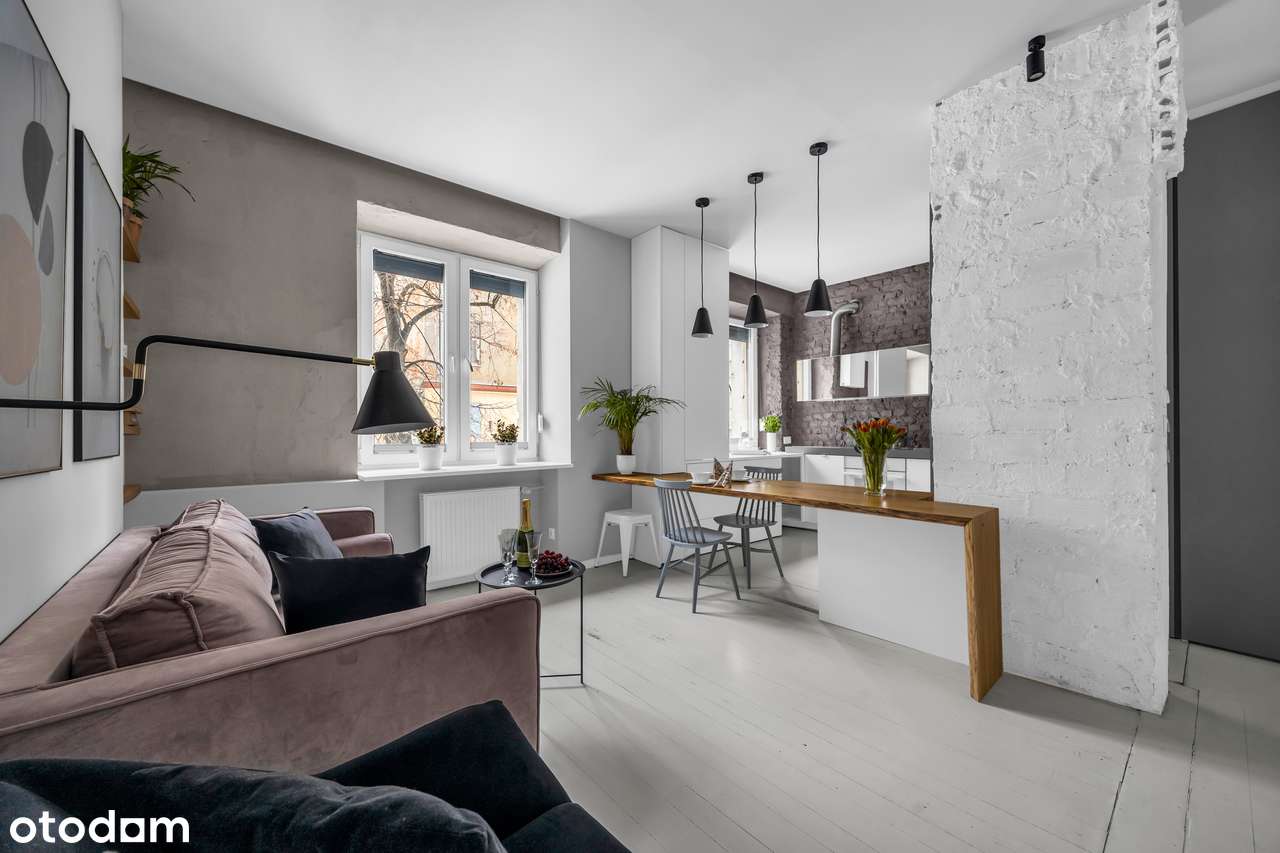 Nowoczesny apartament w zabytkowej kamienicy.-1