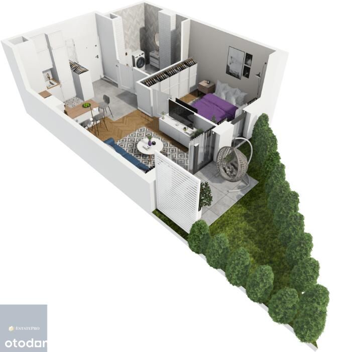 Nowe Mieszkanie 2 pok. 37,99 m2 z Ogródkiem Gliwic