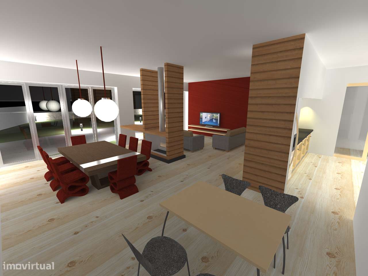 Terreno com Projeto de construção 3 moradias-1