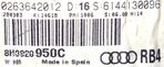 ZEGARY / LICZNIK AUDI A4 B6 2.5 TDI ANGLIK UK 8H0920950C - 4