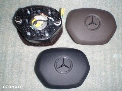 MERCEDES A W176 B W246 CLA W117 GLE W166 AIR AIRBAG PODUSZKA POWIETRZNA KIEROWCY CZARNA - 1