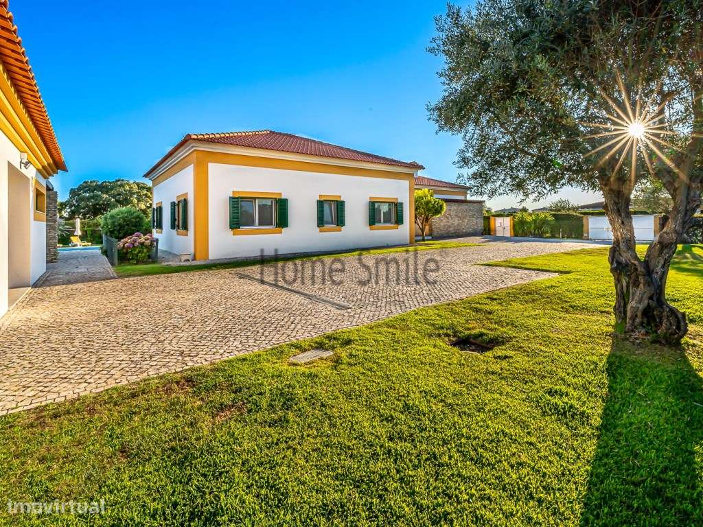 MORADIA LUXO STO ESTEVÃO. PISCINA. GARAGEM. COURT TÉNIS-9