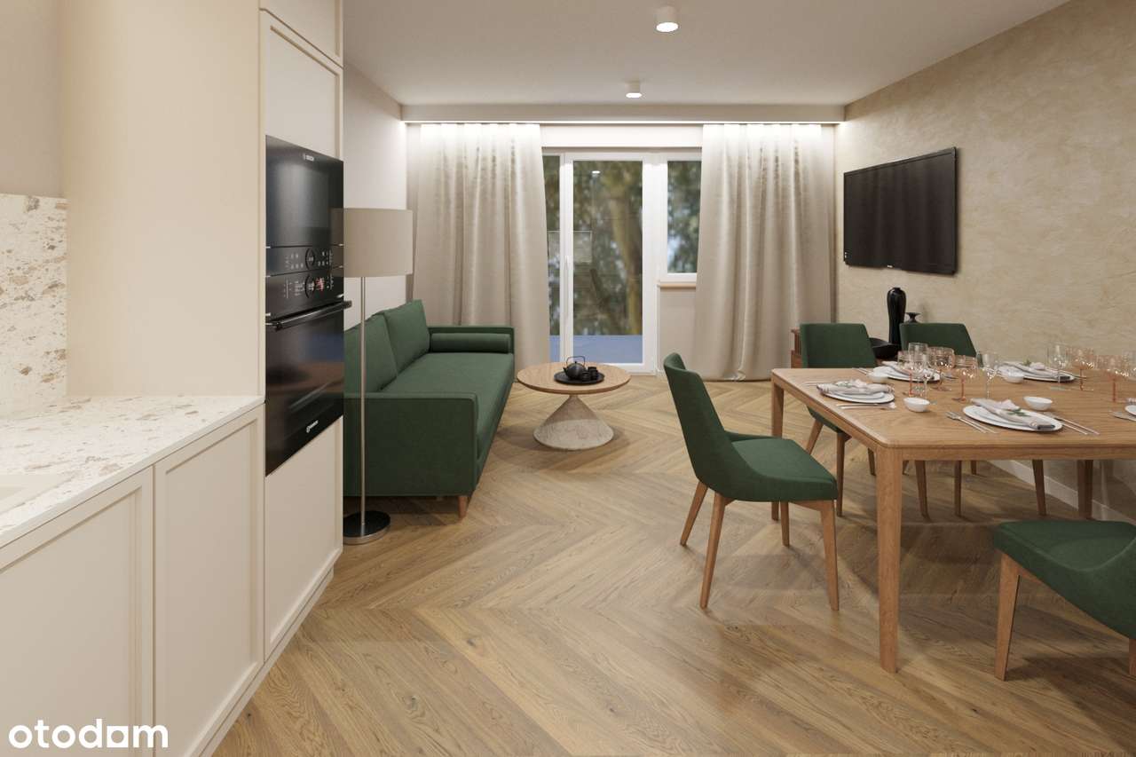 Zielone Tarasy w Czerniejewie -  55,62 m² 3 pokoje  balkon-2