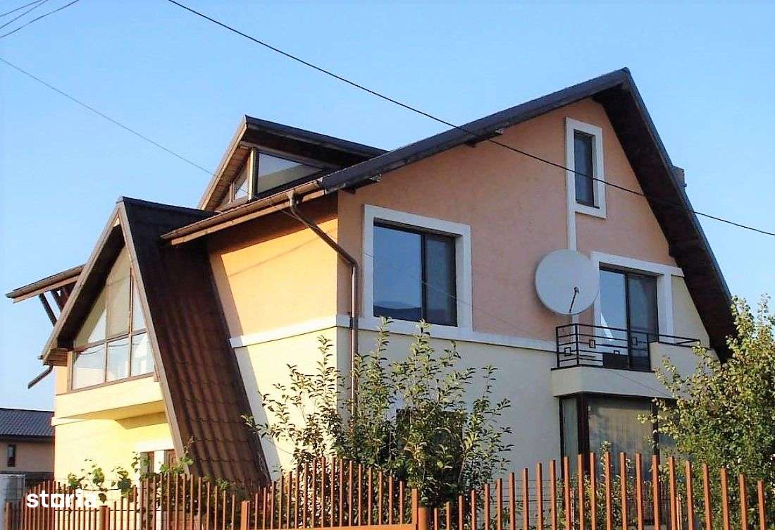 Vanzare vila premium, P+1+M, Tunari, comision 0%-2