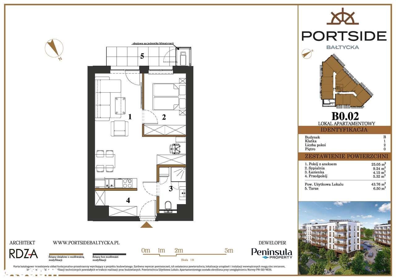 Portside Bałtycka - B0.02 - Pełny obrazek: 2/7