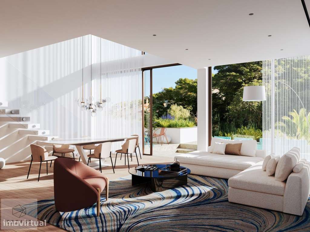 Moradia T4 com piscina e jardim-2