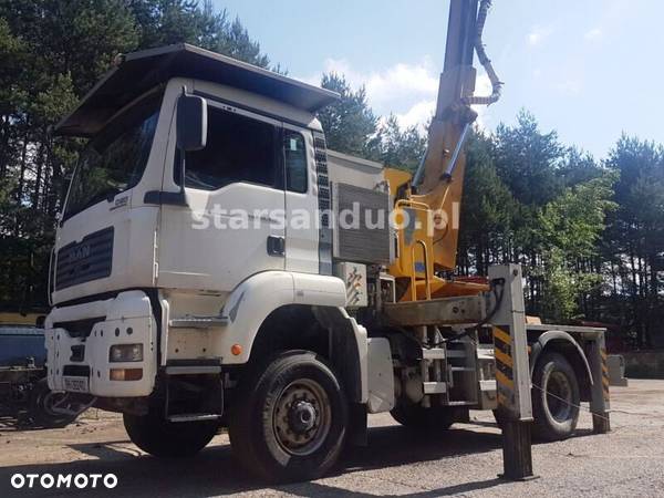 MAN TGA 18.310 4x4 podnośnik PODEST ROBOCZY platforma 1000 kg - 3