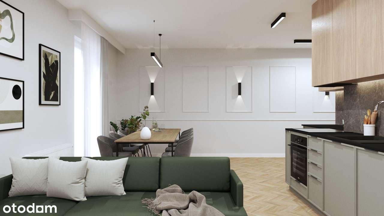 Wykończone POD KLUCZ / lub bez mebli , 2 sypialnie, garderoba, 0% PCC - Pełny obrazek: 4/14