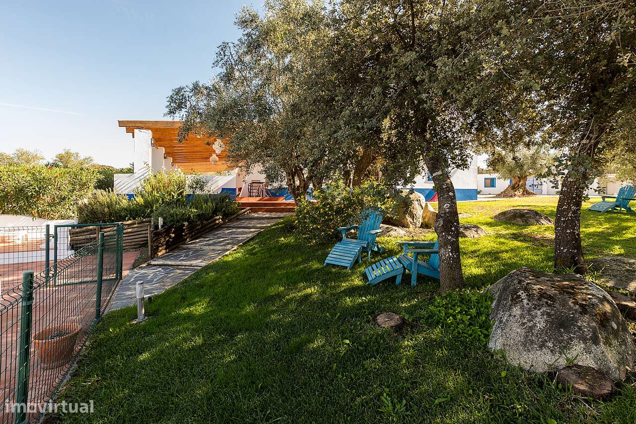 Quinta de charme T5 com piscina e 7 000 m² — vistas para o Castelo de-41