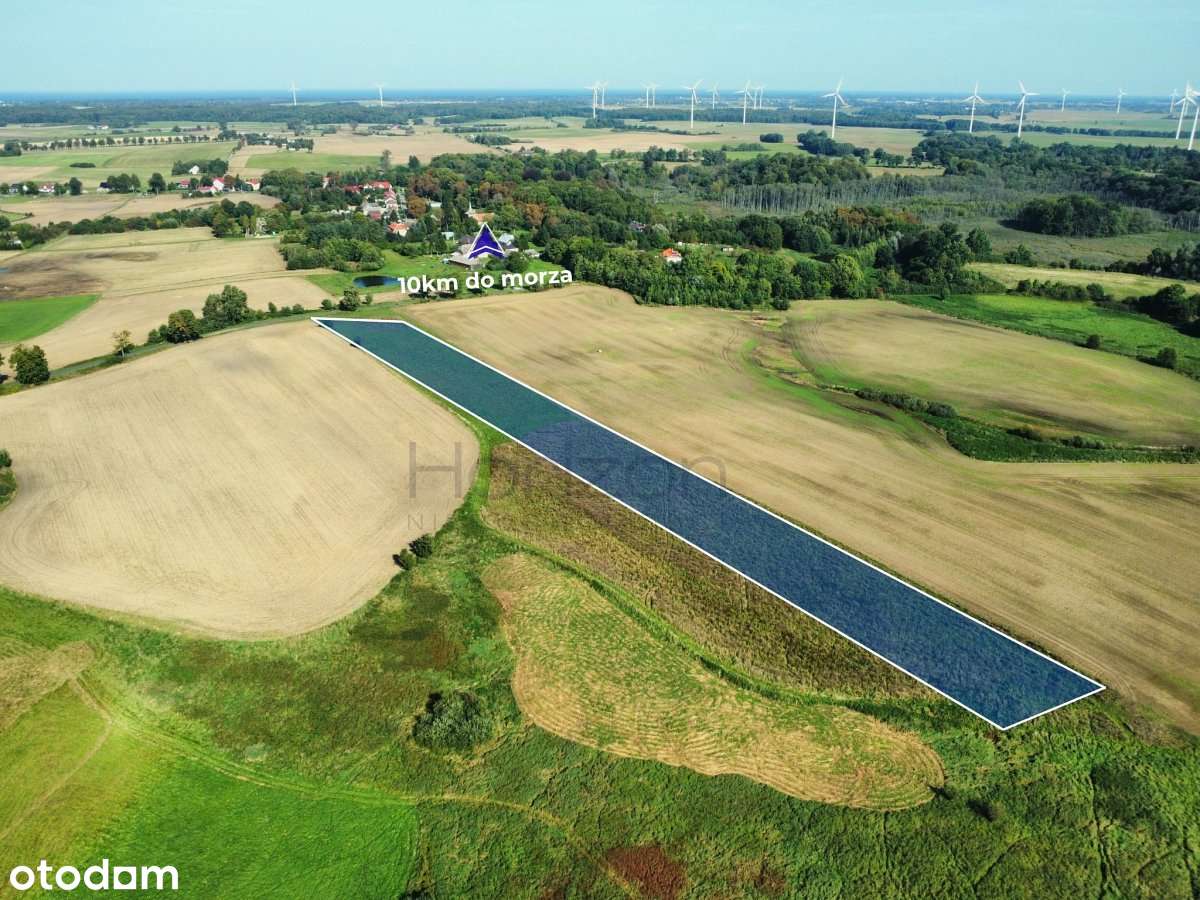 Działki z warunkami zabudowy - Rusowo 10km od morza!-4
