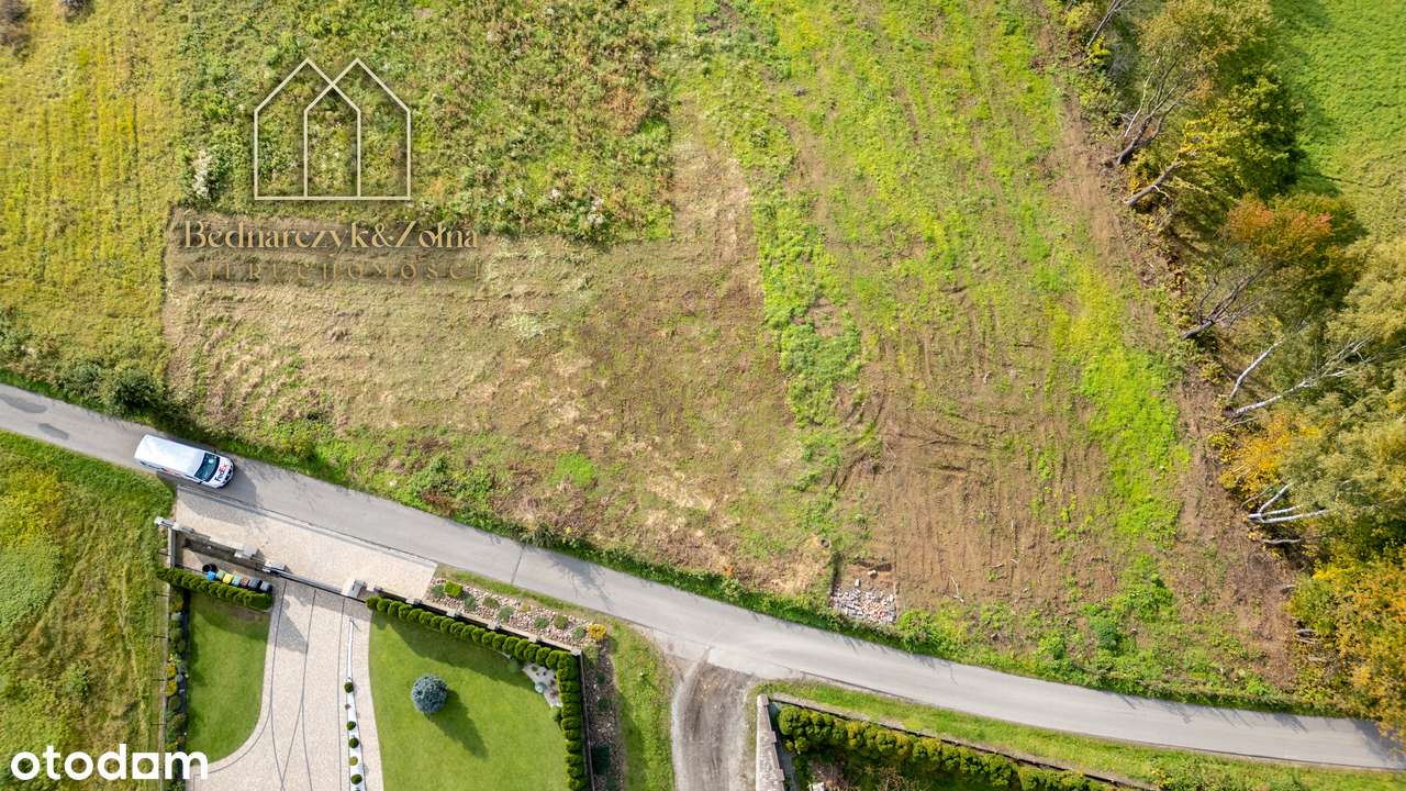 Działki widokowe z warunkami zabudowy — Brzyście, gm. Jasło-5