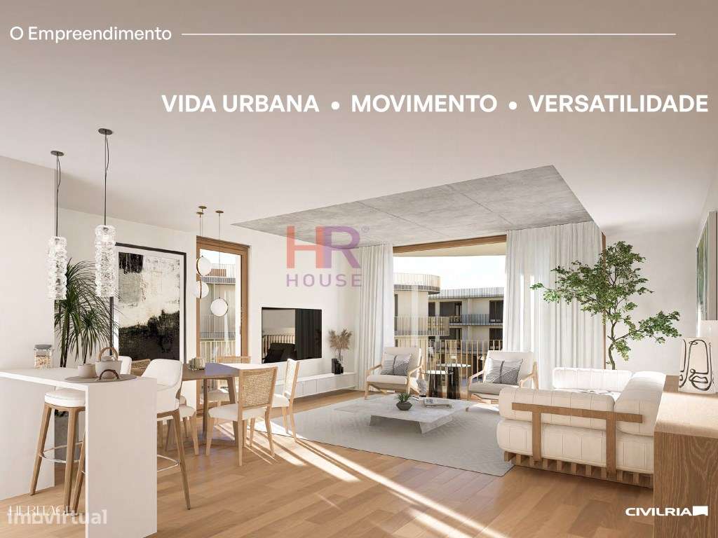 Vende-se T2 com suite, quarto e wc de apoio com aparcamento privati... - Grande imagem: 2/8