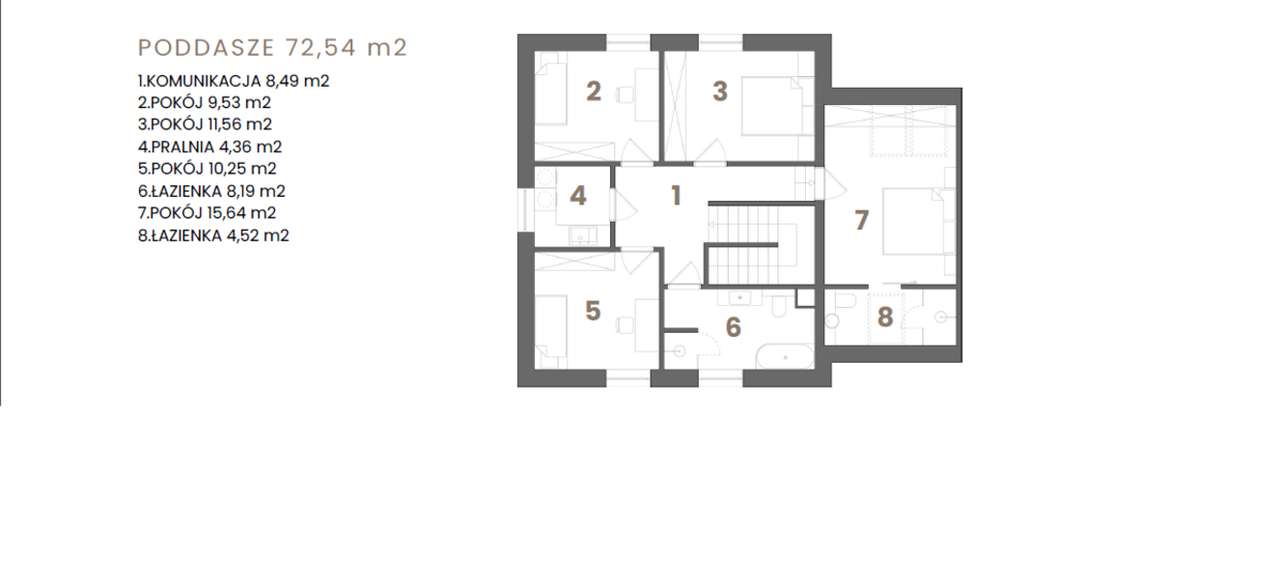 Dom z garażem w bryle 5pok 150m2- 1,5km od Krakowa-6