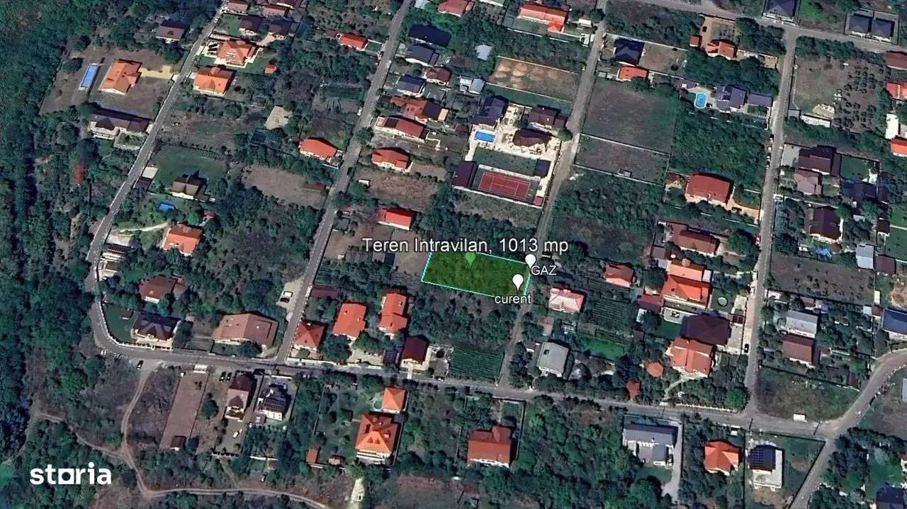 Teren intravilan, 1013 mp, in Pasarea, Branesti - Imagine principală: 5/6