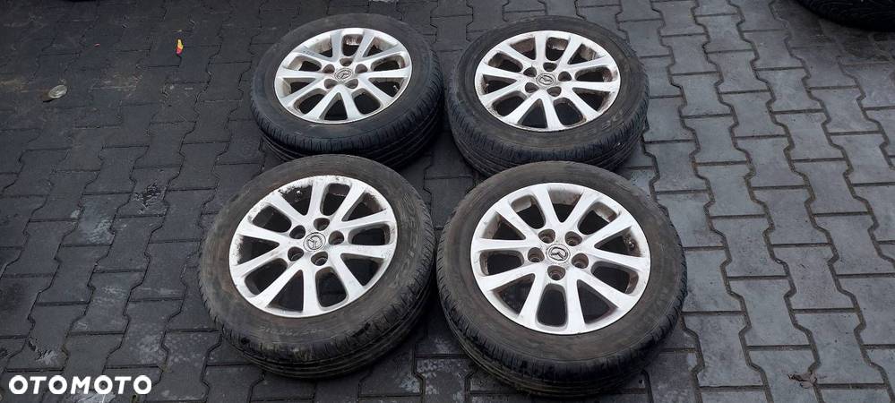 OPONY + FELGI ALUMINIOWE MAZDA 6,5JX16 5X114,3 205/55R16 DĘBICA PRESTO HP - 1