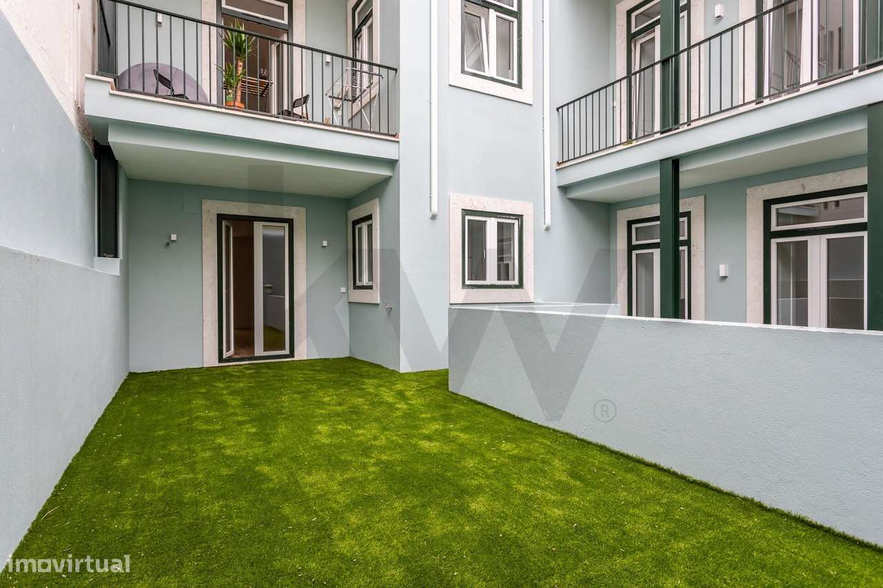 T1 com Jardim Privativo nos Anjos – Apartamento Novo a Estrear - Grande imagem: 2/10