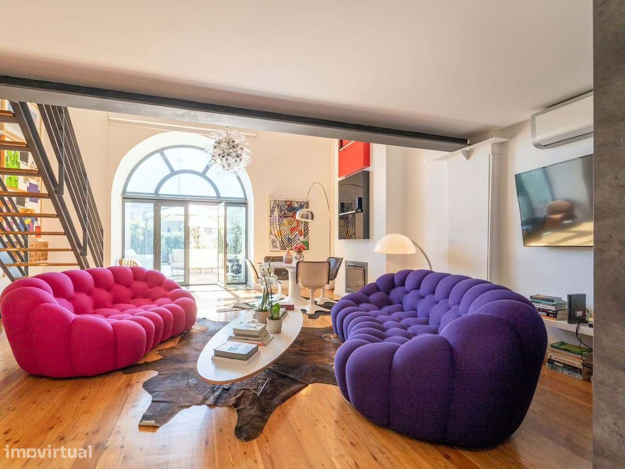 A Arte de Viver Lisboa – Loft Contemporâneo com Terraço na Estrela - Grande imagem: 2/41