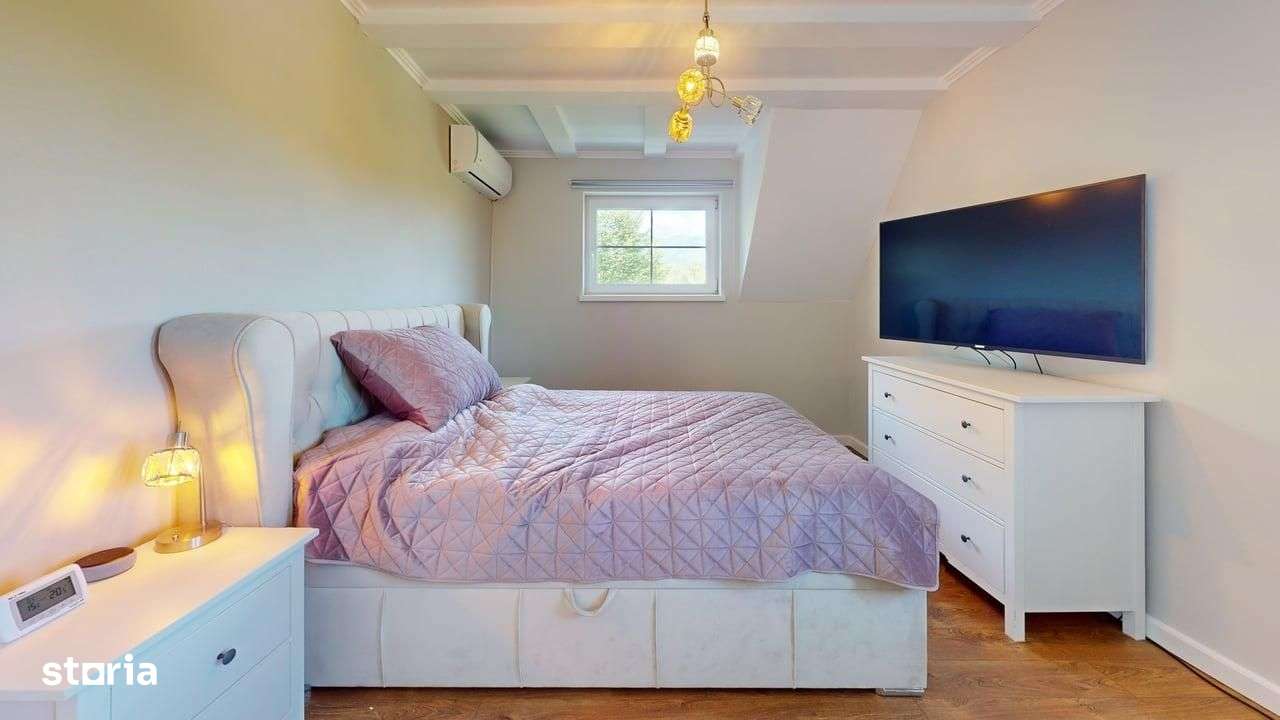 Casa individuala, 120mp utili, teren 596mp, carport, mobilata, utilata-12