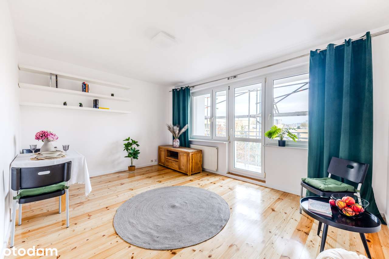 Słoneczne mieszkanie przy metrze Imielin – zielony Ursynów-2