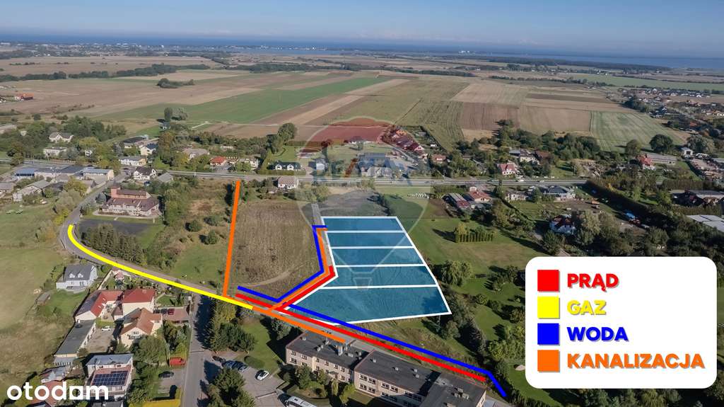 Działka budowlana w Mścicach blisko Mielna!!!-2