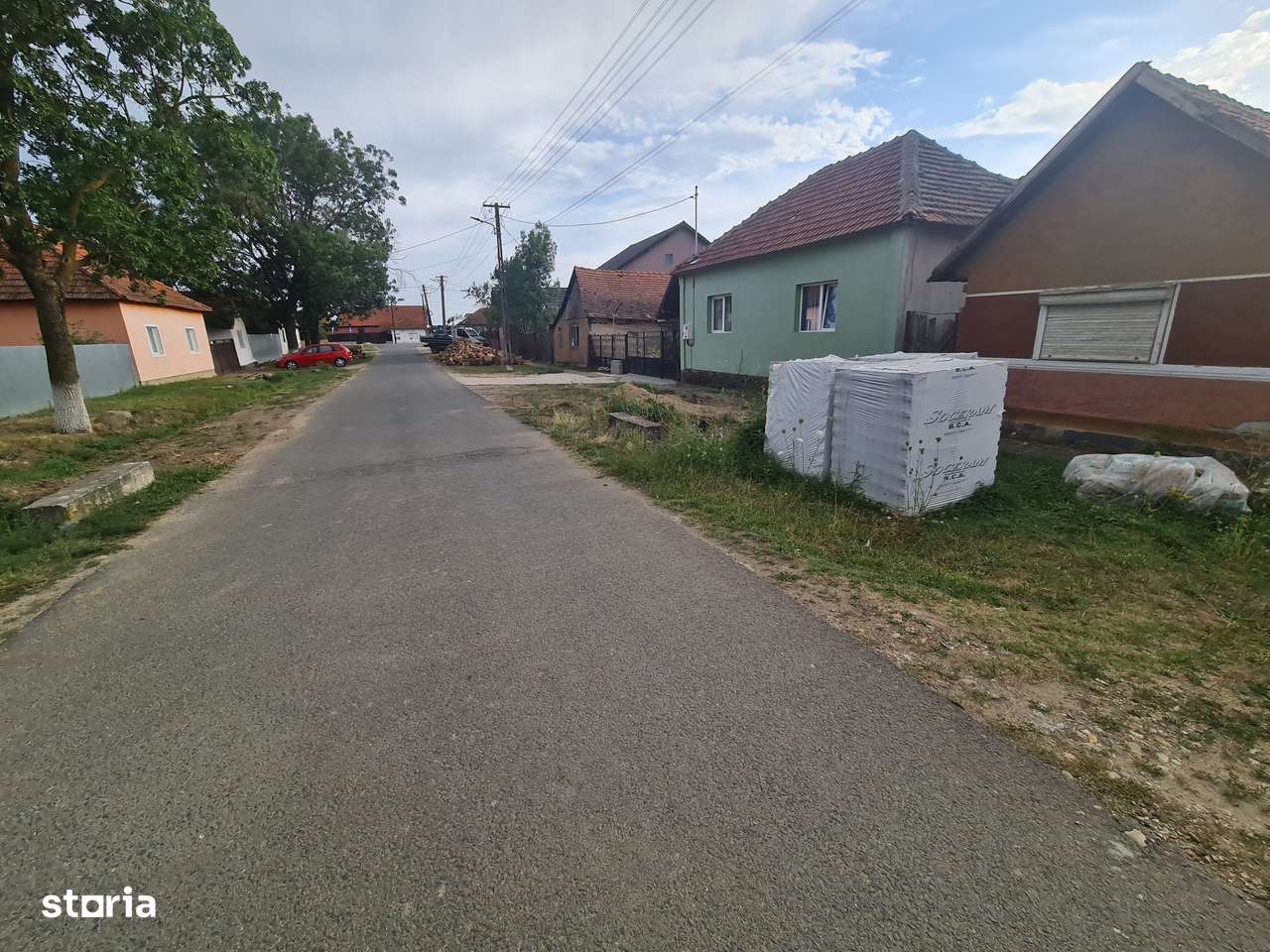 Vand Casa Veche si Noua cu Proiect în Comuna BOCSIG Jud.ARAD,Teren1496-2