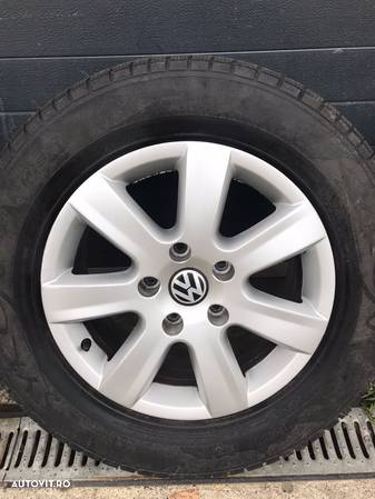 Set jante aliaj cu anvelope iarna M+S dot 2013 235 / 65 / r17 VW Touareg 2010 - 2018 7P6601025 - 4