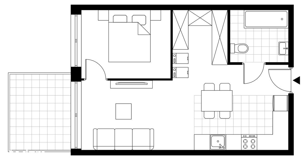 Taras, park i jezioro na wyciągnięcie - Pełny obrazek: 4/9