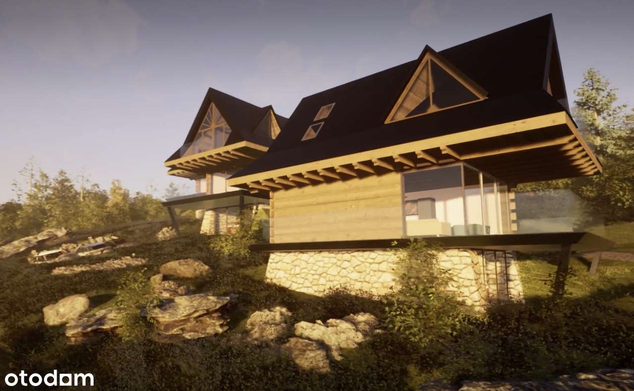 Działka 2074 m² w malowniczej okolicy górskiej-6