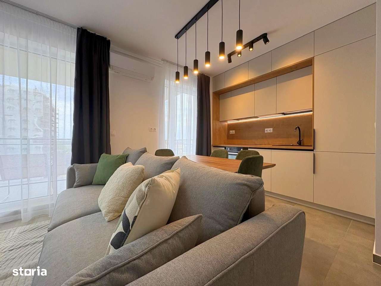 3 camere modern, terasa generoasa, prima inchiriere - Denya Forest - Imagine principală: 5/20