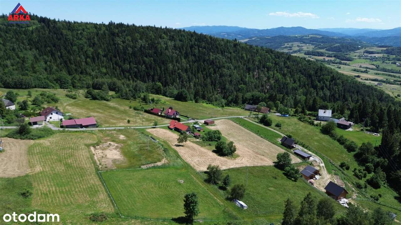 Działka budowlana z panoramą Gorców-7